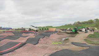 Cone Park Opening New Mountain Bike Trail [upl. by Ardnuahc910]