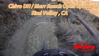 Thanksgiving Morning Ride  Chivo DH  Marr Ranch Open Space Simi Valley  CA [upl. by Innis]