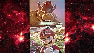 Mario Movie Vs Bowser Movie All Forms [upl. by Franzen]