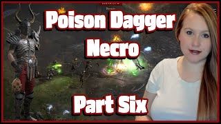 Poison Dagger Necro HC  Nightmare Act 1  Diablo II Resurrected [upl. by Haroved]