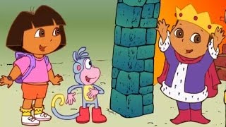 DORA THE EXPLORER  Dora Saves the King For Kids  New English Full Game HD [upl. by Reiche643]