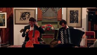 Misirlou Traditional Greek Song  Cello  Accordion Duo  Duo Made in Belgium [upl. by Curtice605]