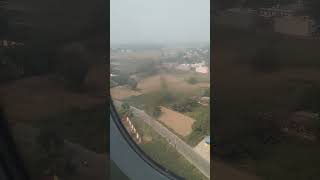 Indigo flight 6E822 from Kolkata to Varanasi during take off and landing [upl. by Coppola]