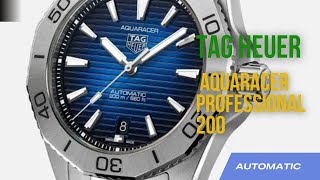 TAG Heuer Aquaracer Professional 200 Automatic [upl. by Atirahs]