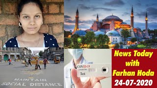 65 Antigen Covid Test Results were False Negative  No COVID19 Vaccine Until 2021  Hagia Sophia [upl. by Alyn]