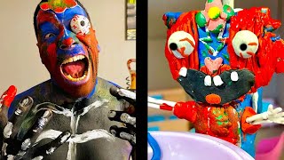 HAPPY TREE FRIENDS IN REAL LIFE VS PLASTICINE HTF WITH ZERO BUDGET Wishy Washy [upl. by Kerwon928]