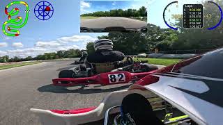 20240714 1606  Kart 53  BKC Points Race 7 Heat 3  LO206 Sr Heavy [upl. by Erdnua399]