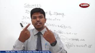 Duplex Method of squaring in Vedic Maths  Speed Maths  Vedic Mathematics [upl. by Aisayn]