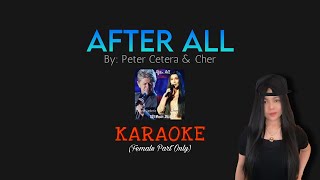 After All Duet KARAOKE female part only [upl. by Iznik]