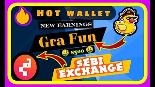 HOT Wallet new earnings  GraFun Forming  EBI exchange airdrop  500 confirm profit Btctamil [upl. by Gerstner634]