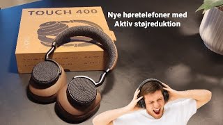 SACKit Touch 400 høretelefoner med aktiv støjreduktion  på dansk [upl. by Tibbitts]