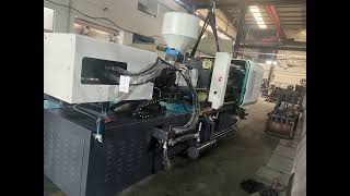 300T plastic injection molding machine with auxiliary equipment shipped [upl. by Kline]