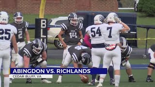 Falcons fly past Richlands 377 [upl. by Ahsoem]