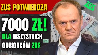 Seniorzy 65 świętują ZUS potwierdza podwójne wypłaty emerytur – do 7000 zł [upl. by Damales]