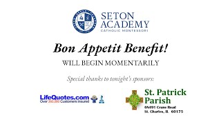 Seton Academy Gala 2021 Bon Appetit Benefit [upl. by Suiluj]