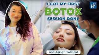 First Botox Session at Healthy Choice Aesthetic Hospital [upl. by Yduj]