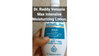 Dr Reddy venusia max moisturizing lotion Reviewshorts [upl. by Enyrehtac]