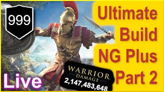 🔴 Assassins Creed Odyssey  Ultimate New Game Plus  Nightmare with 2 Billion Damage Build  Part 2 [upl. by Gwendolyn]