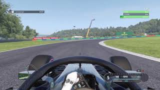 F1ÂŽ 2018 Budapest World Record PS4 113901 [upl. by Aneeh236]