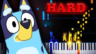 Bluey Theme Tune  Piano Tutorial [upl. by Koralie]