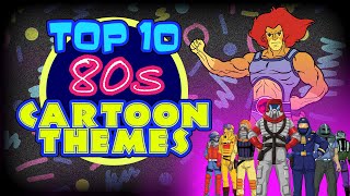 Top 10 80s Cartoon Theme Songs  Retro Saturday Rewind [upl. by Nodnas]