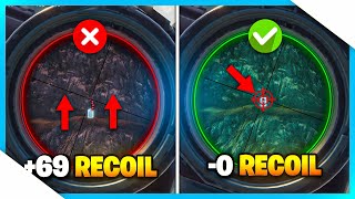 HOW TO CONTROL RECOIL EASILY IN PUBGBGMI  ZERO RECOIL TIPS amp TRICKS GUIDETUTORIAL [upl. by Adnaluy220]