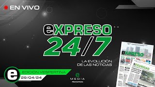 🔴Expreso 247 Vespertino 29 Octubre 2024 [upl. by Lyndsay]