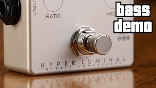 Darkglass Hyper Luminal Compressor Bass Demo [upl. by Euqinna933]