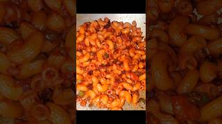 Red pasta 🤤🔥♥️cooking minivlog shorts [upl. by Halian]