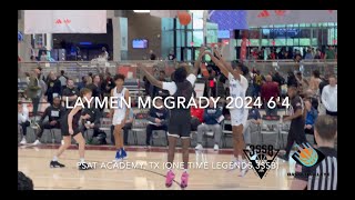 Laymen McGrady 2024 64 PSAT Academy One Time Legends 3SSB [upl. by Prouty]