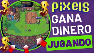 COMO EMPEZAR A JUGAR PIXELS PARA GANAR DINERO  Guia para Principiantes [upl. by Notxam151]