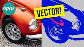 How To Quickly Vectorize Images With Kittl New Vectorizer Tool [upl. by Aro]