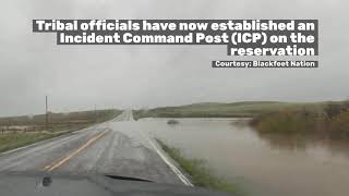 Blackfeet Nation declares flooding disaster on reservation [upl. by Vernor]