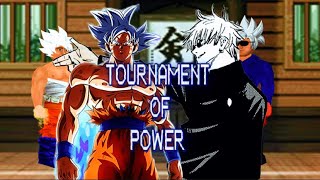 SUPER city  tournament of power EPISODE 1  GOJO VS UI GOKU mdickie super city [upl. by Oiliduab]