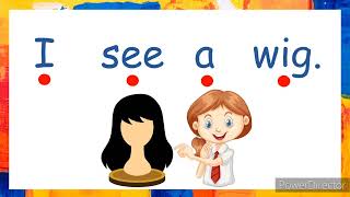 CVC Reading Lesson 3  CVC Words in Sentences  Sentences with Short Vowel Ii [upl. by Bosson]