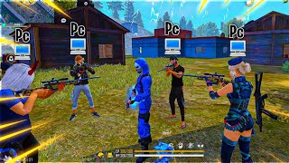 Tufan🧐Vs 4 🖥️PC Player  Tufan FF  Garena Free Fire [upl. by Bushey]