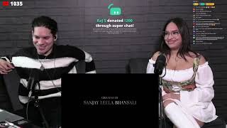 Waleska amp Efra react to Heeramandi The Diamond Bazaar  Sanjay Leela Bhansali [upl. by Airekal]