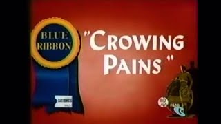 Merrie Melodies  Crowing Pains 1947 Blue Ribbon issue US Dubbed Version Opening and Closing [upl. by Aldon657]