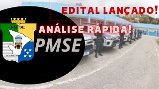 PMSE  Análise rápida do edital [upl. by Statis66]