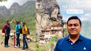 Trekking to Tigers Nest Paro Taktsang INB Trip EP 25 [upl. by Basham]