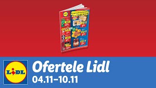 Ofertele saptamanii la Lidl • 4  10 Noiembrie 2024 [upl. by Eca]