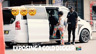 CATCHING A GOLD DIGGER IN SOUTH AFRICA Part 1 [upl. by Naryk]