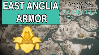 How to get Armor Gear in East Anglia Assassins Creed Valhalla Three Slots Statue [upl. by Jacey553]