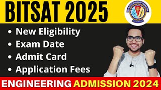 BITSAT 2025 Registration Date  Application Form Exam Date  BITS Pilani Admission 2025  GyanRoof [upl. by Selrac104]