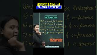 Arthropods are monoecious or dioecious  QuickShot Biology  ncert biology neet2024 neet [upl. by Adnola]