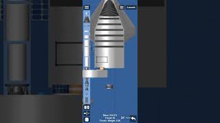 how to build Starship in SFS in spacex rocket buildSFS space shorts [upl. by Nywde]