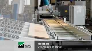 Weinig MDF Mouling FlexiSize Line [upl. by Gwenneth]