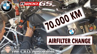 ⚠️ How to Renew the Air Filter on a BMW R1200GS  The Old Mechanics Guide ⚠️ [upl. by Sommers]