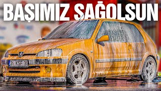 BAŞIMIZ SAĞOLSUN CİCO 106 GTİ YIKAMA [upl. by Znerol]