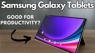 Samsung Galaxy Tablets Good for Productivity [upl. by Aineg]